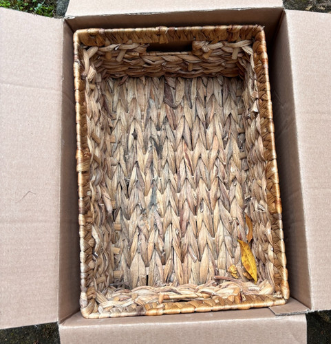 Water hyacinth wicker storage - hyacinth,