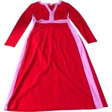 Boden Long Sleeve Dress Red