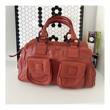 Nicole Farhi Brick Red Leather