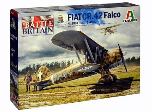 Italeri 2801 fiat cr - italeri, cr.42