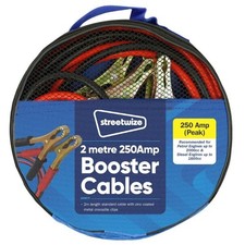 Streetwize Jump Leads 100A 2m Booster Cables Engine Start Car Van SWBC11