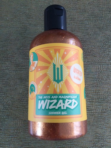 Lush gold wizard shower gel - lush,