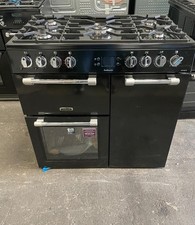 Leisure CK90G232K Cookmaster 90cm 5 Burners A+/A Black Gas Range Cooker