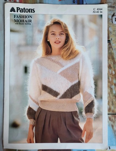 Patons mohair sweater pattern - patons,