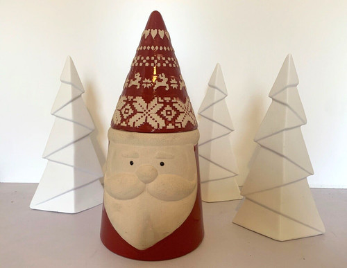 Ceramic santa claus father - santa,