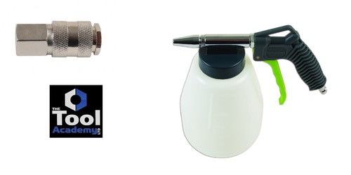 Soda blasting gun - soda,