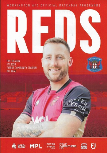 Workington v carlisle - workington,