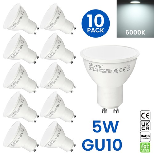 Pack gu10 led bulbs 5w - gu10,