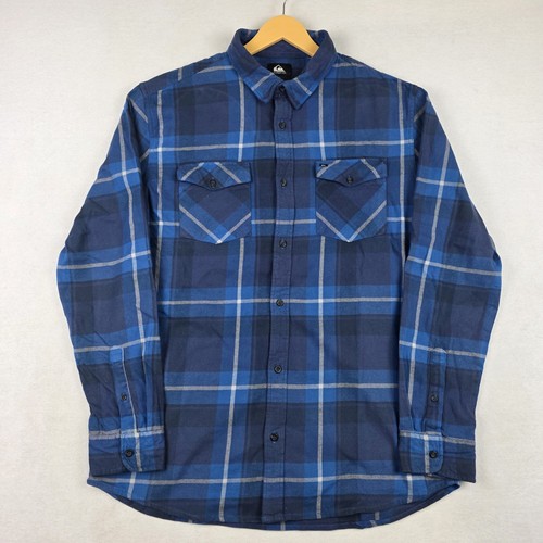 Quiksilver flannel shirt mens - flannel,