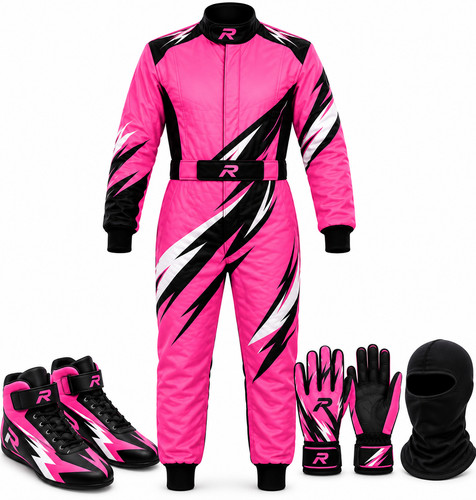 Girls kart racing suit - girls,