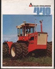 Allis-Chalmers "440" Four-Wheel-Drive Articulated Tractor Brochure Leaflet