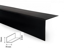 PLASTIC PVC CORNER  BLACK
