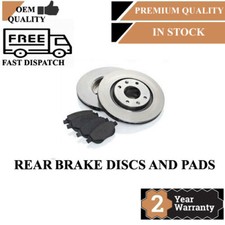 REAR BRAKE DISCS AND PADS FOR
