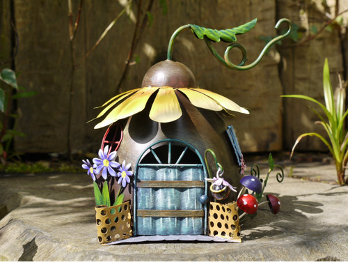 Garden fairy house tree open - house,