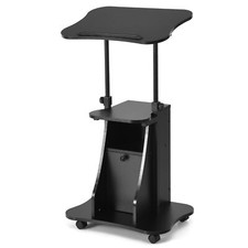 Mobile Sit to Stand Desk Home