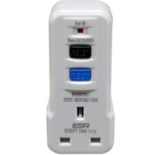 RCD Plug Socket 13A 30mA RCD