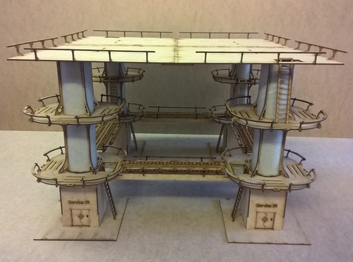 Huge landing pad - , terrain