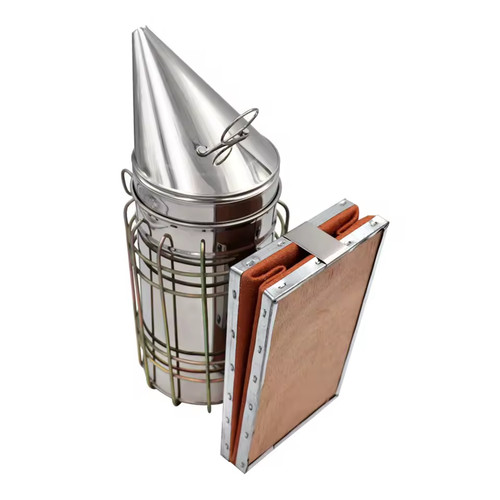 New bee smoker stainless steel - bee,