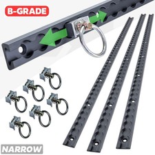 3x Load Black Cargo Track