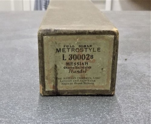 Metrostyle pianola roll - metrostyle,