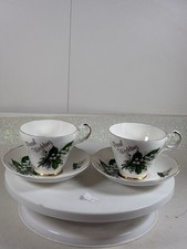 Vintage Argyle Bone China Pair