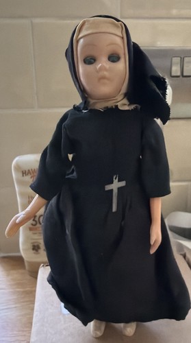 Vintage nun doll - vintage,
