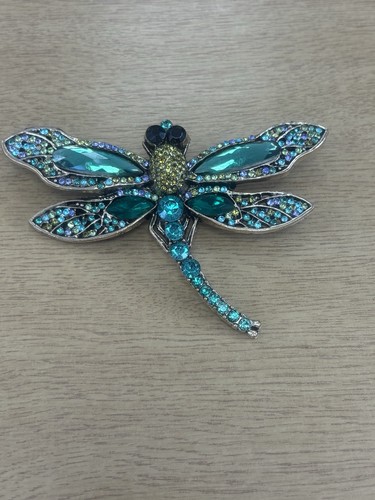 Large dragon fly - gem, brooch