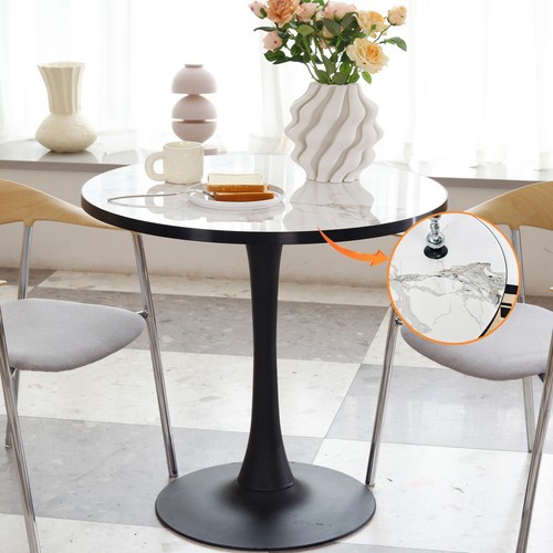 Round dining table brushed - dining,