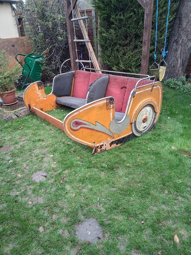 Old maxwell speedway sidecar - maxwell,