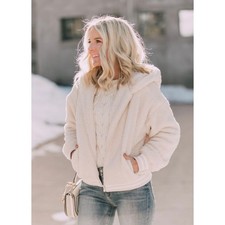 Scoop Cream Sherpa Fleece
