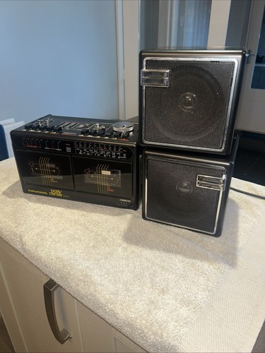 Retro boombox grundig party - boombox,