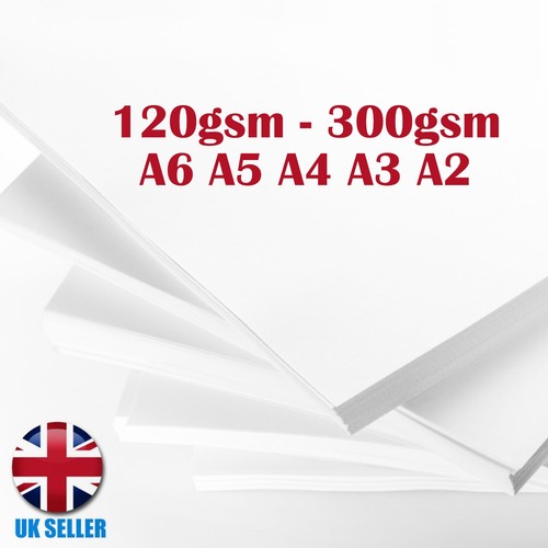 White matt paper craft - white,