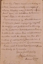 William Gladstone UK Prime Minister signed letter on Reform 1877 5x3" AFTAL COA