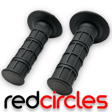 BLACK PIT SOFT WAFFLE GRIPS fits MOST MOTOCROSS BIKES 50cc 125cc 250cc 450cc