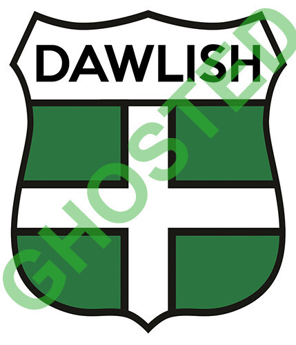 Dawlish devon car sticker - devon,
