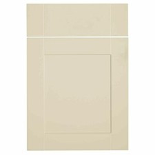 Kitchen Unit Cupboard Doors Matt Cream Shaker Compatible with Howdens Burford 