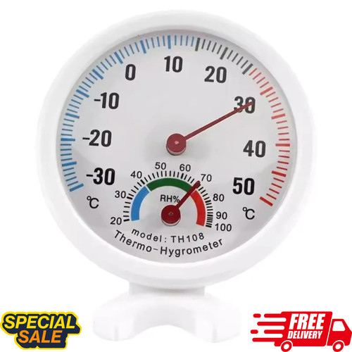 Analog thermometer hygrometer - analog,