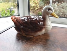 Vintage Ceramic Duck Egg