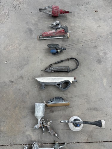 Spray guns flat - spray, sanders+