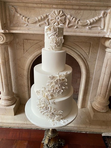 Wedding cake all icing 12inch - wedding,