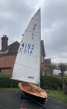 Solo sailing Dinghy