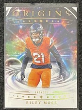 2025 Panini Origins #15 Riley Moss Denver Broncos