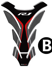 Carbon tank decal - carbon,