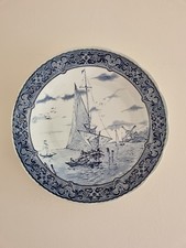 VINTAGE DELFT BOCH SAILING