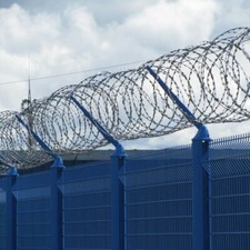 Galvanised Razor Barbed Wire