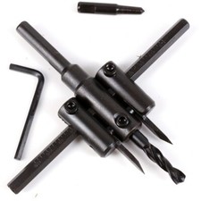 LARGE 120mm Adjustable CEILING SPOT LIGHT HOLE CUTTER Circle Drill Bit Saw Round