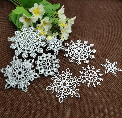 4pcs set snowflake - 4pcs/set,