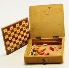 =19th C. Treen Portable Travel