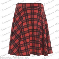 Ladies Women's Tartan Check