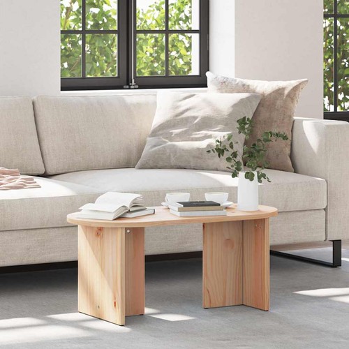 Vidaxl coffee table natural - vidaxl,